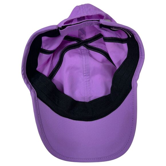 Nike Featherlight Dri-Fit "RUN" Women's Running Logo Adjustable Strapback Hat - Picture 5 of 7
